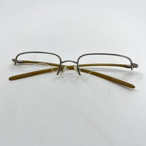 NIKE FLEXON 4084 718 Rectagnular Semi-Rimless Sport Eyeglasses Frame 53-19 H7344